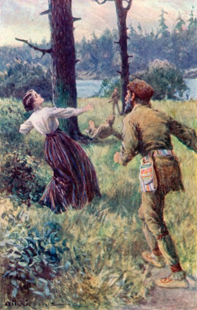 Een doordringende kreet klonk door de weide door William Henry Charles Groome
