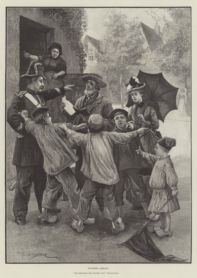 Toeristen in het Buitenland door William Henry Charles Groome