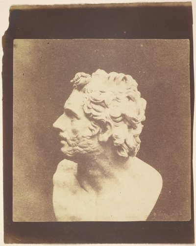 [Buste van Patroclus] door William Henry Fox Talbot