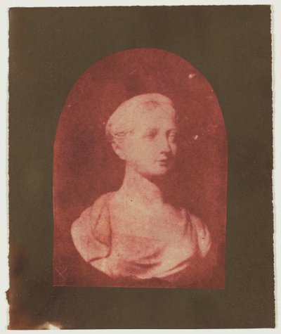 [Büste einer jungen britischen Frau] door William Henry Fox Talbot