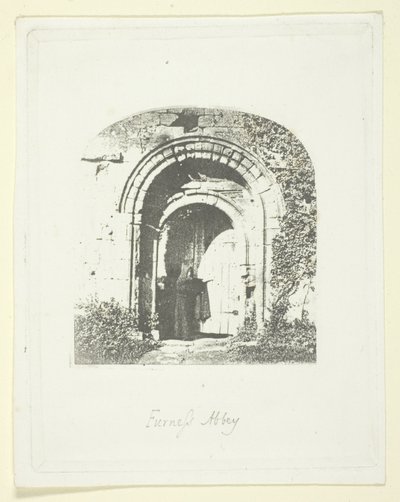 Furness Abdij door William Henry Fox Talbot
