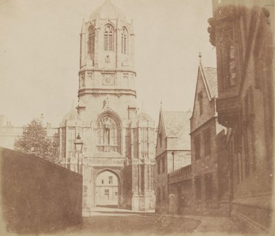 Poort van Christchurch, voor september 1844 door William Henry Fox Talbot