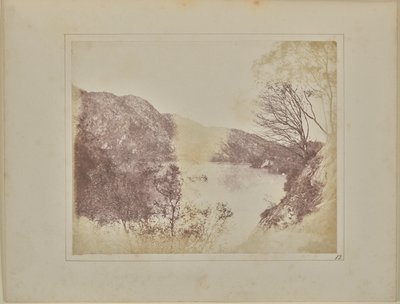Gat Katrine door William Henry Fox Talbot