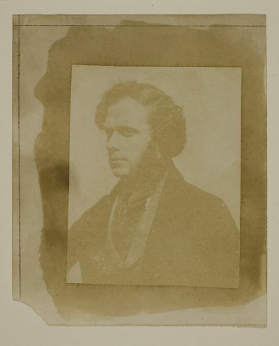 Portret van Henneman in profiel door William Henry Fox Talbot