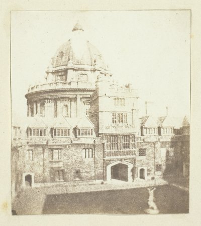 Radcliffe Bibliotheek, Oxford door William Henry Fox Talbot