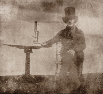 Sir David Brewster 1781-1868, ca. 1841 door William Henry Fox Talbot