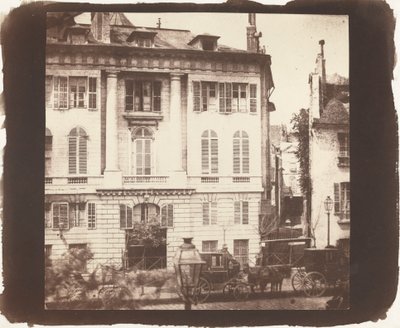 De Boulevards van Parijs door William Henry Fox Talbot
