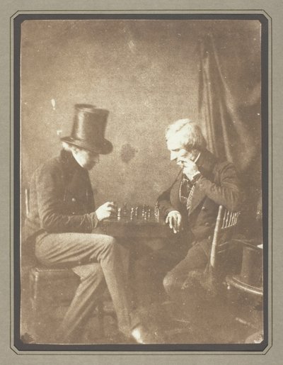 De schakers door William Henry Fox Talbot