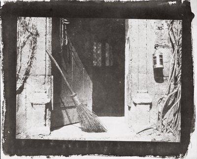 De open deur, maart 1843 door William Henry Fox Talbot