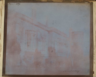De Zuidelijke Voorzijde van Lacock Abbey met Sharington