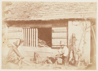 De houthakkers door William Henry Fox Talbot