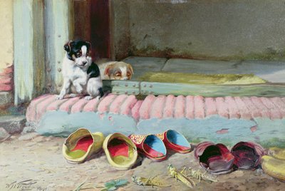 Vriend of Vijand, 1891 door William Henry Hamilton Trood
