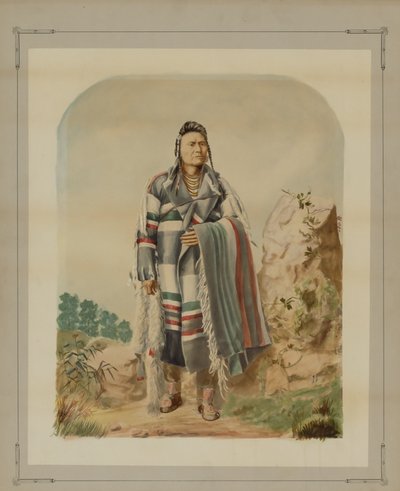 Opperhoofd Joseph van de Nez Percé door William Henry Holmes