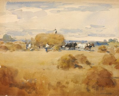 Hooiscène door William Henry Holmes