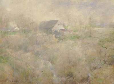 Mijn Oude Molen, Holmescroft, nabij Rockville door William Henry Holmes