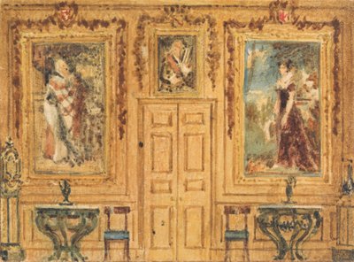 Interieur van een Kamer door William Henry Hunt