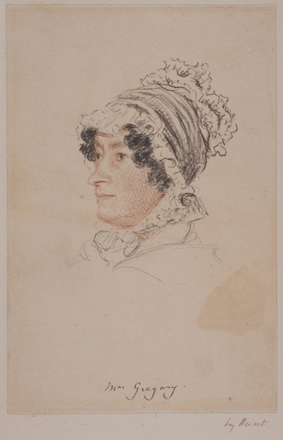 Mevrouw Hannah Gregory door William Henry Hunt