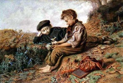 Schooljongens met een Gestolen Nest door William Henry Hunt