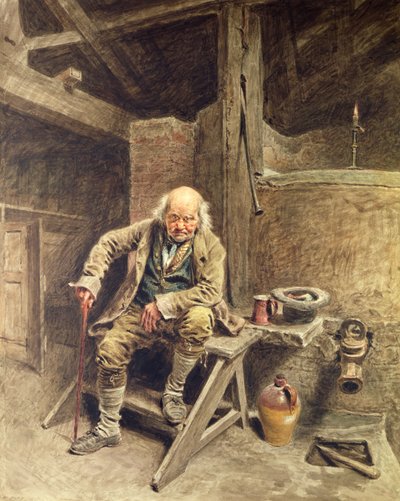 De Trouwe Oude Dienaar door William Henry Hunt