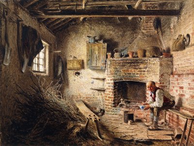 Het ontbijt van de houthakkers, ca. 1832-1834 door William Henry Hunt