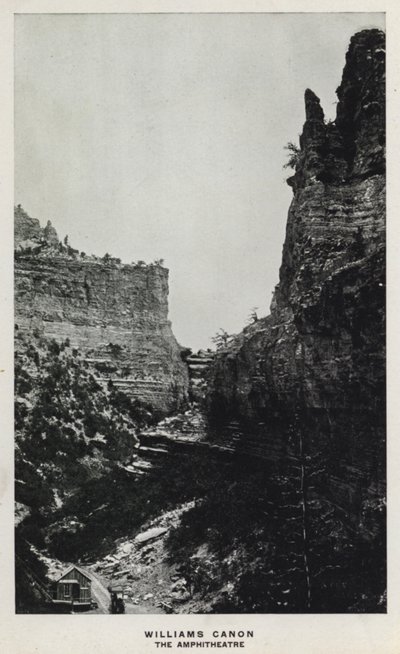 Canyons van Colorado: Williams Canon, Het Amfitheater door William Henry Jackson