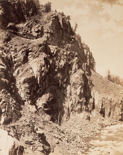 Cañon van de Rio Las Animas door William Henry Jackson