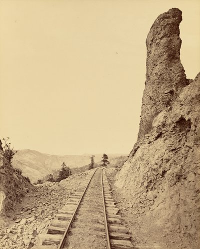 Toltekenkloof vanaf het portaal door William Henry Jackson