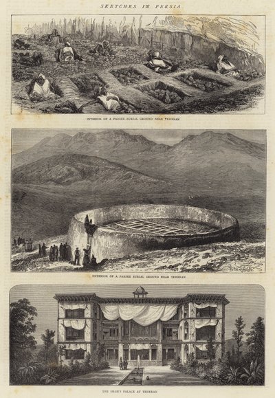 Schetsen in Perzië door William Henry James Boot