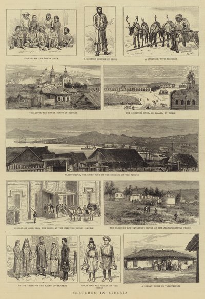 Schetsen in Siberië door William Henry James Boot
