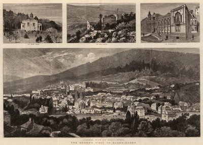 Het Bezoek van de Koningin aan Baden-Baden door William Henry James Boot