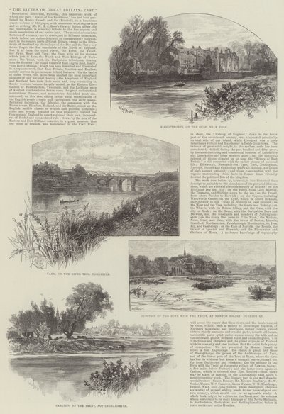 De Rivieren van Groot-Brittannië, Oost door William Henry James Boot