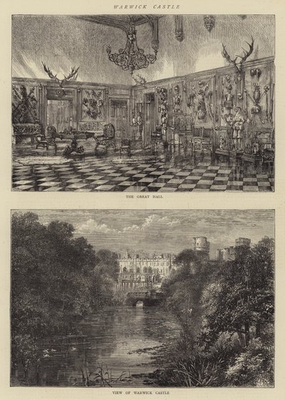 Warwick Castle door William Henry James Boot