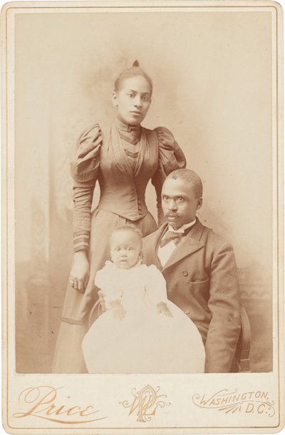 Matthew, Mary en Lawrence Taylor, ca. 1894 (foto) door William Henry Lake Price