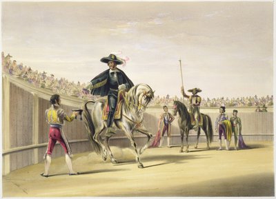 De Alguazil levert de sleutels van de Toril, 1865 door William Henry Lake Price