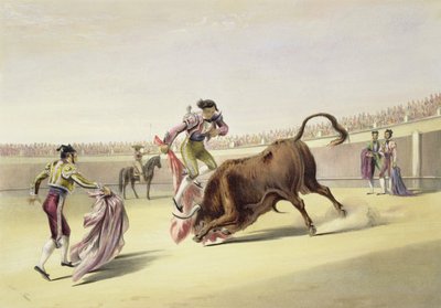 De Sprong of Salta Tras Cuernos, 1865 door William Henry Lake Price