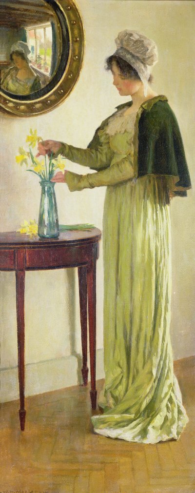 Voorboden van de lente, 1911 door William Henry Margetson
