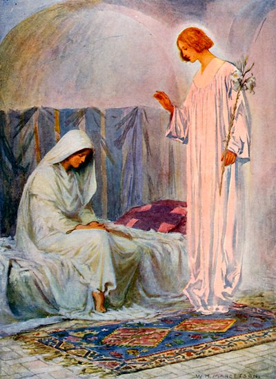 De Aankondiging door William Henry Margetson