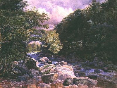 De Rivier Deveron door William Henry Millais