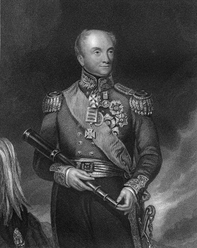 Generaal Rowland Hill, opperbevelhebber van het Britse leger, ca. 1830-ca. 1835 ca. 1857 door William Henry Mote