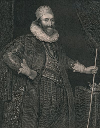 Lodowick Stuart, hertog van Richmond. Naar het origineel van Van Somer, in de collectie van The Right H door William Henry Mote