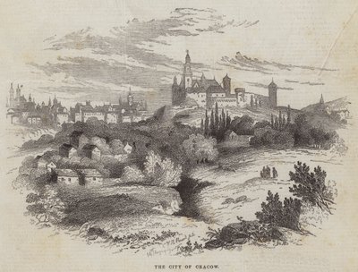 De stad Krakau door William Henry Pike