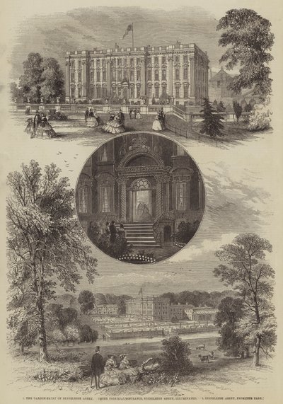 Het bezoek van de koningin aan Warwickshire door William Henry Prior