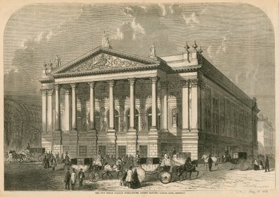 Het nieuwe Italiaanse Operahuis, Covent Garden, Londen door William Henry Prior