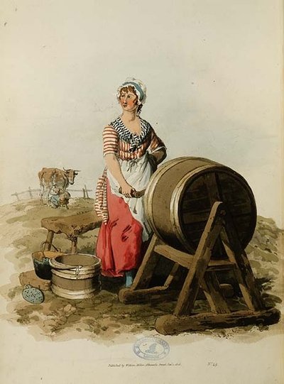 Boter karnen uit 