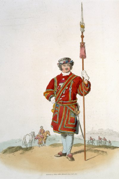 Yeoman van de Koningswacht, uit 