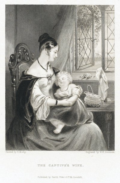 De gevangengenomen vrouw verwijst naar het verhaal met dezelfde titel door William Henry Simmons