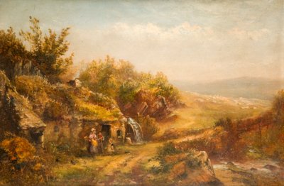 Cottage en Molenrad door William Henry Vernon