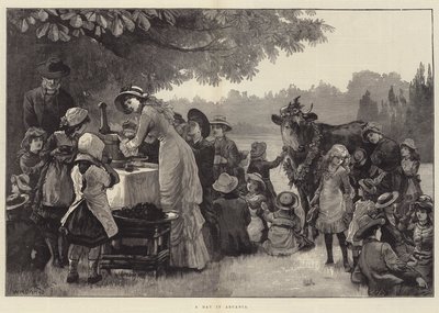 Een Dag in Arcadië door William Heysham Overend