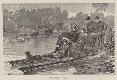 Een Picknick bij Virginia Water door William Heysham Overend