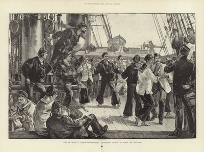 Leven aan Boord van een Oorlogsschip door William Heysham Overend